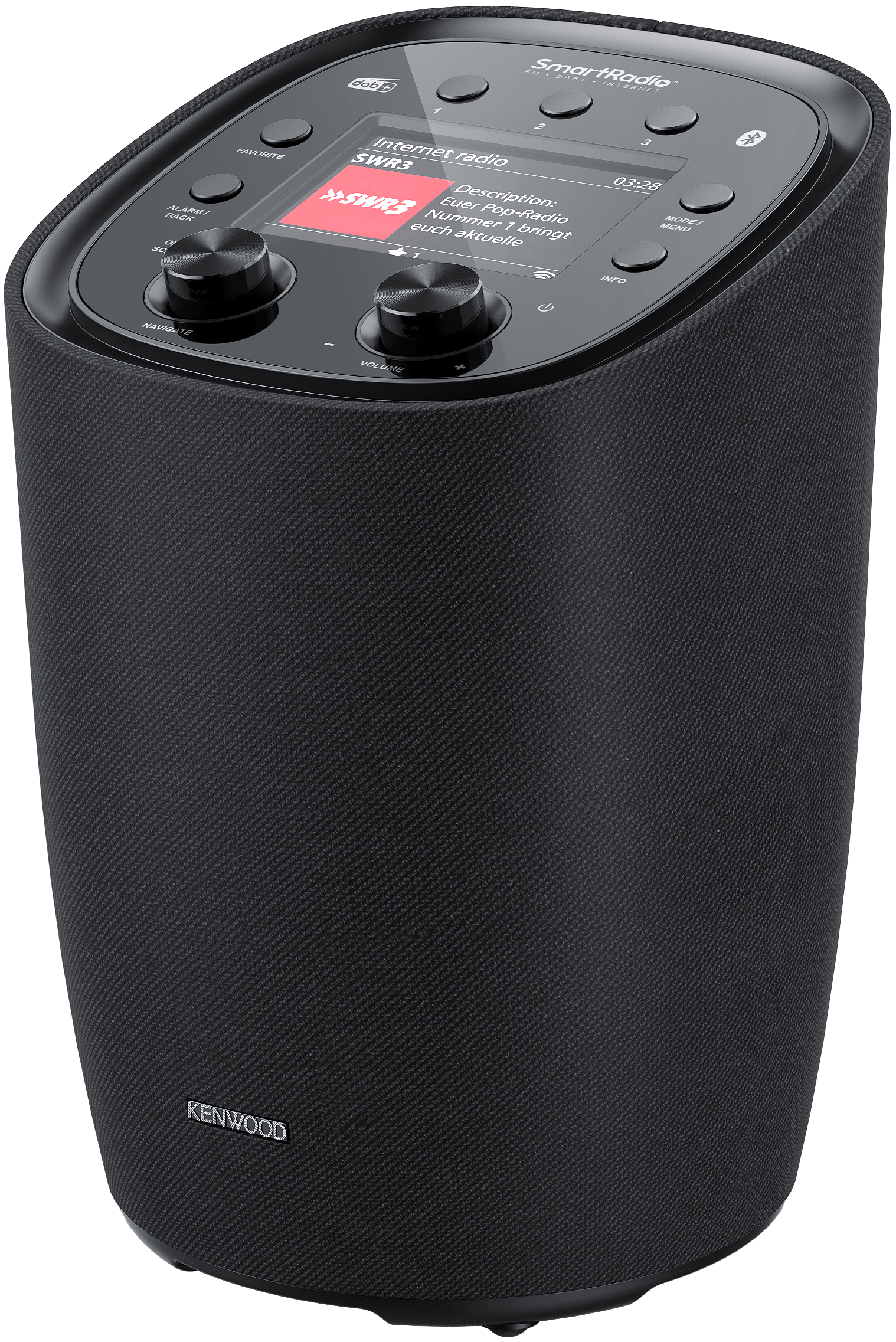 CR-ST500S Schwarz DAB+ Internetradio