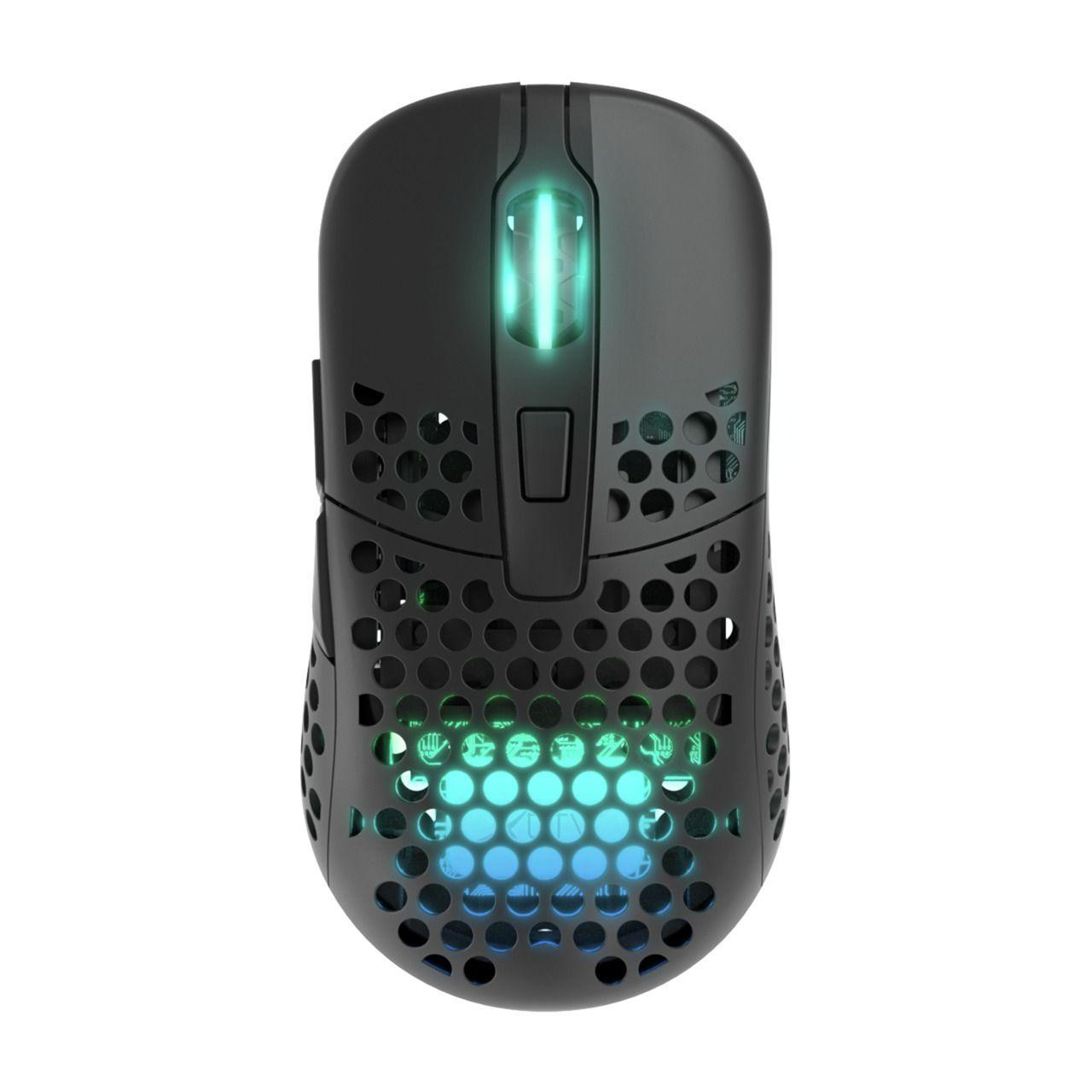 Xtrfy MSM M42 RGB Wireless Gaming-Maus, Schwarz
