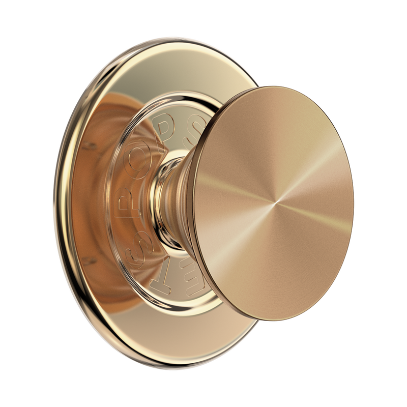 PopGrip MagSafe Radial Gold Aluminum inkl. zusätzlichem Magnetring