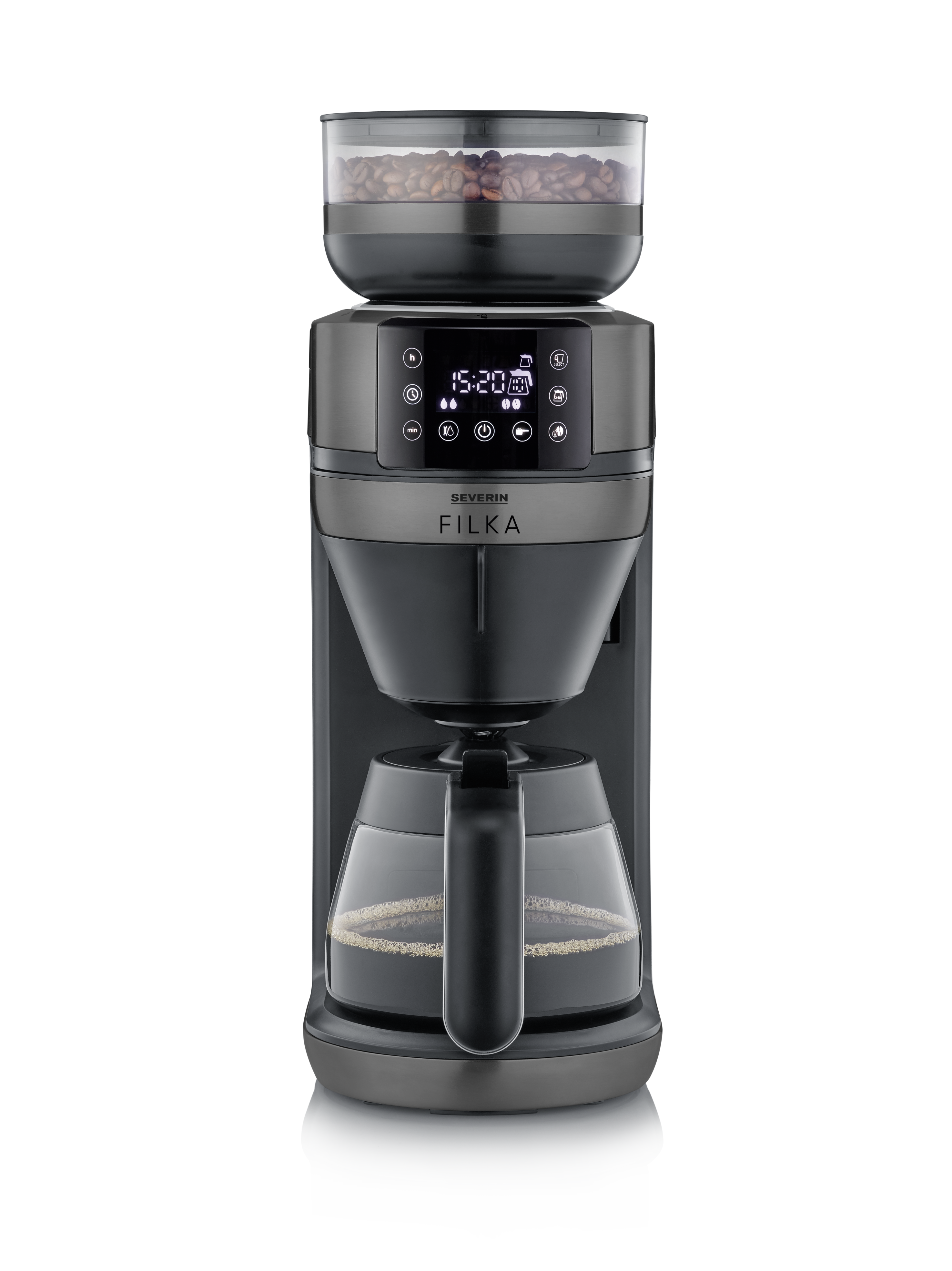 KA 4849 FILKA Filterkaffeemaschine mit Mahlwerk