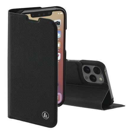 Booklet "Slim Pro" für Apple iPhone 13 Pro Max, Schwarz Handyhülle
