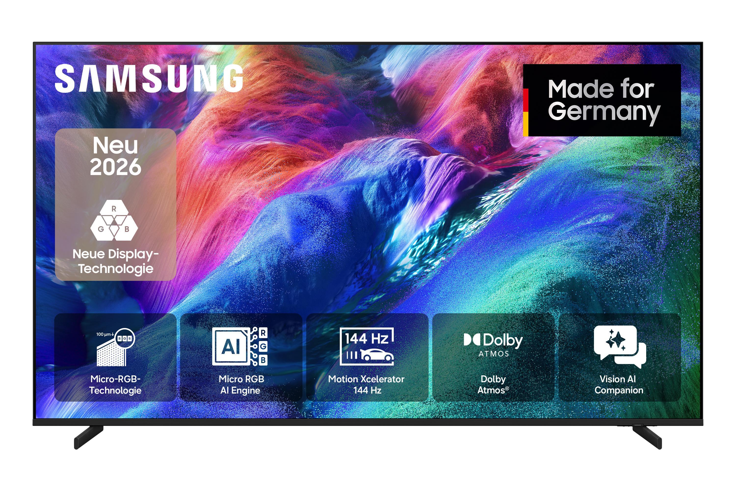 GMR85R85HAUXZG R85H Vision AI Smart TV (2026) Micro RGB TV