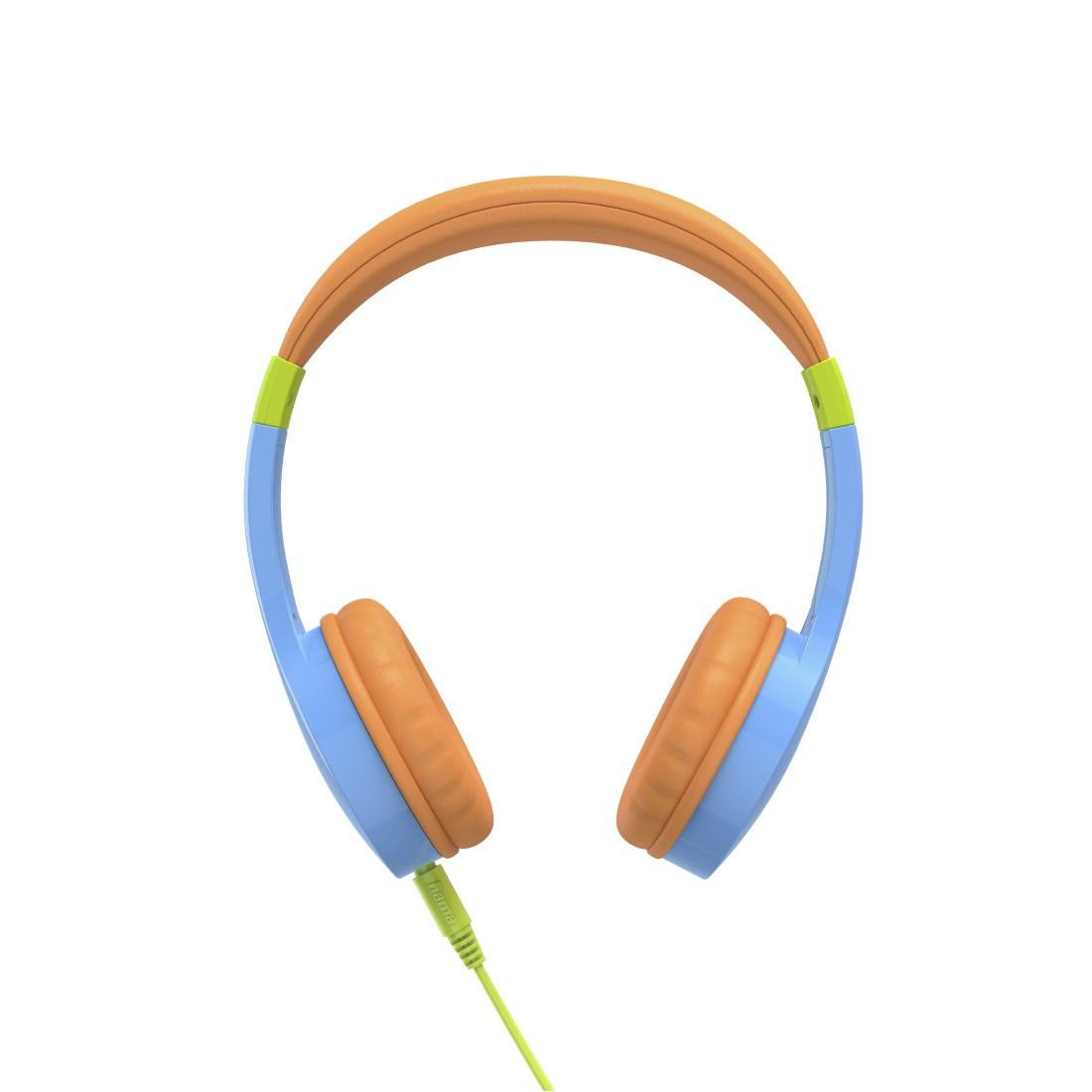 Kinderkopfhörer "Kids Guard", On-Ear, Lautstärkebegrenzung, Kabel, Blau (00184106)