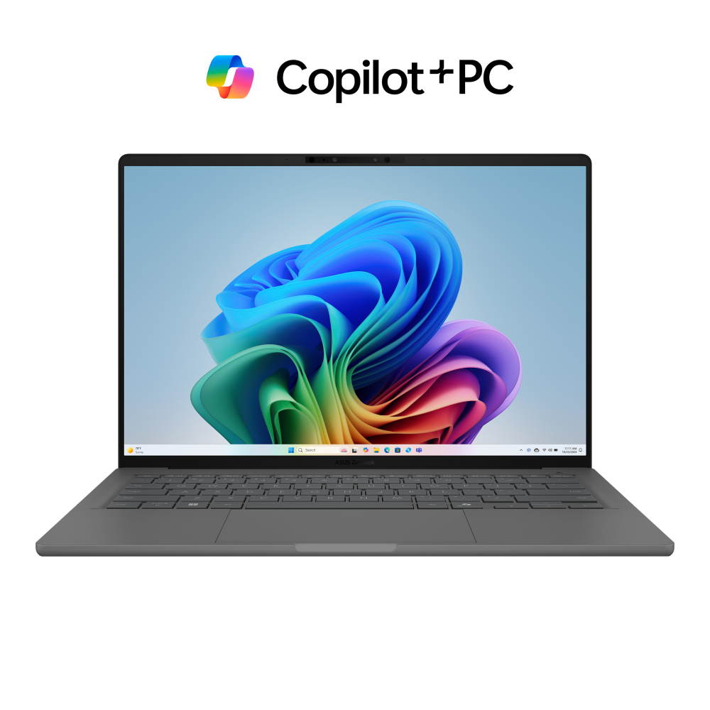 Zenbook Air 14 UX3407RA-QD010W, Copilot+ PC, 14 Zoll, WUXGA, Snapdragon X Elite, 32 GB, 1 TB SSD