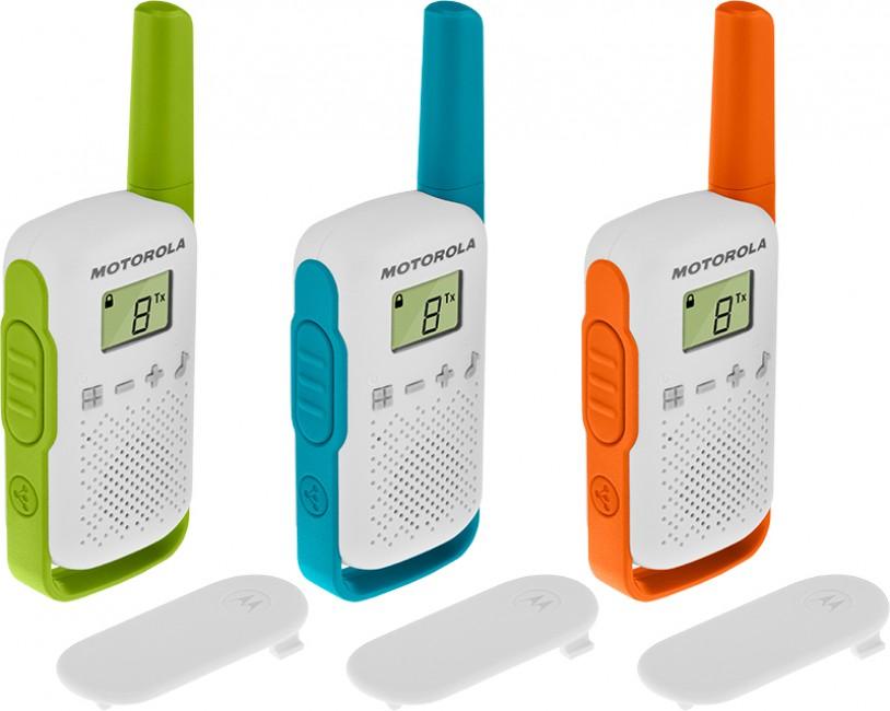 Talkabout T42 Triple blau/rot/grün Walkie-Talkie