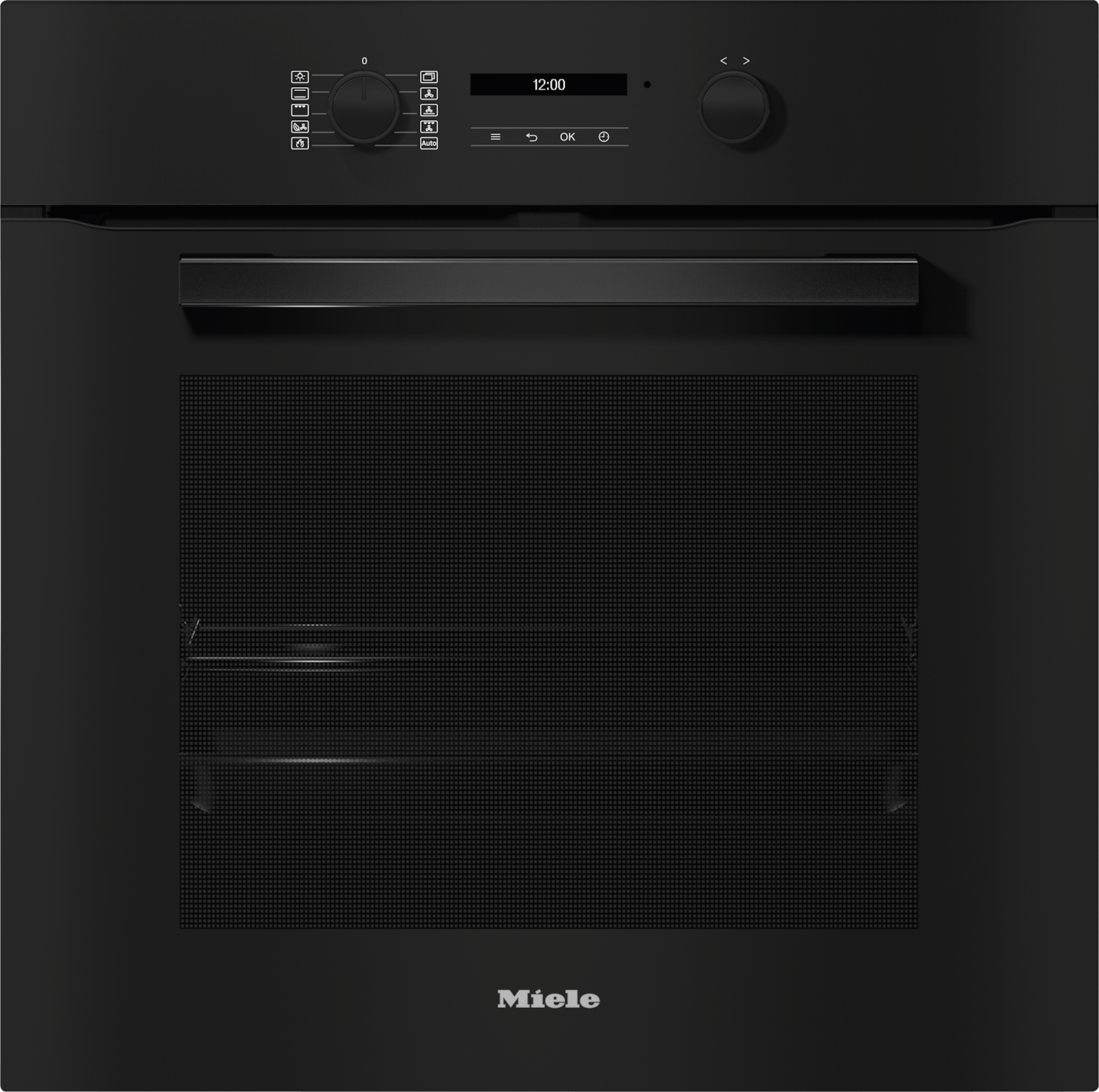 Einbaubackofen H 2861-1 BP Obsidianschwarz inkl. HBBL 71