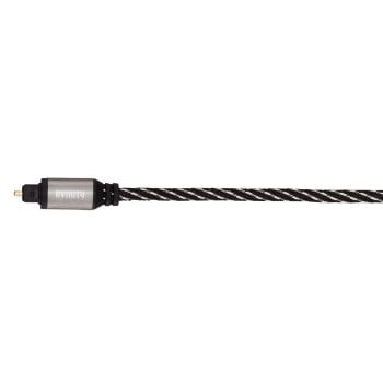 Audio-Lichtleiter-Kabel, ODT-Stecker (Toslink), Gewebe, 3,0 m (00127113)