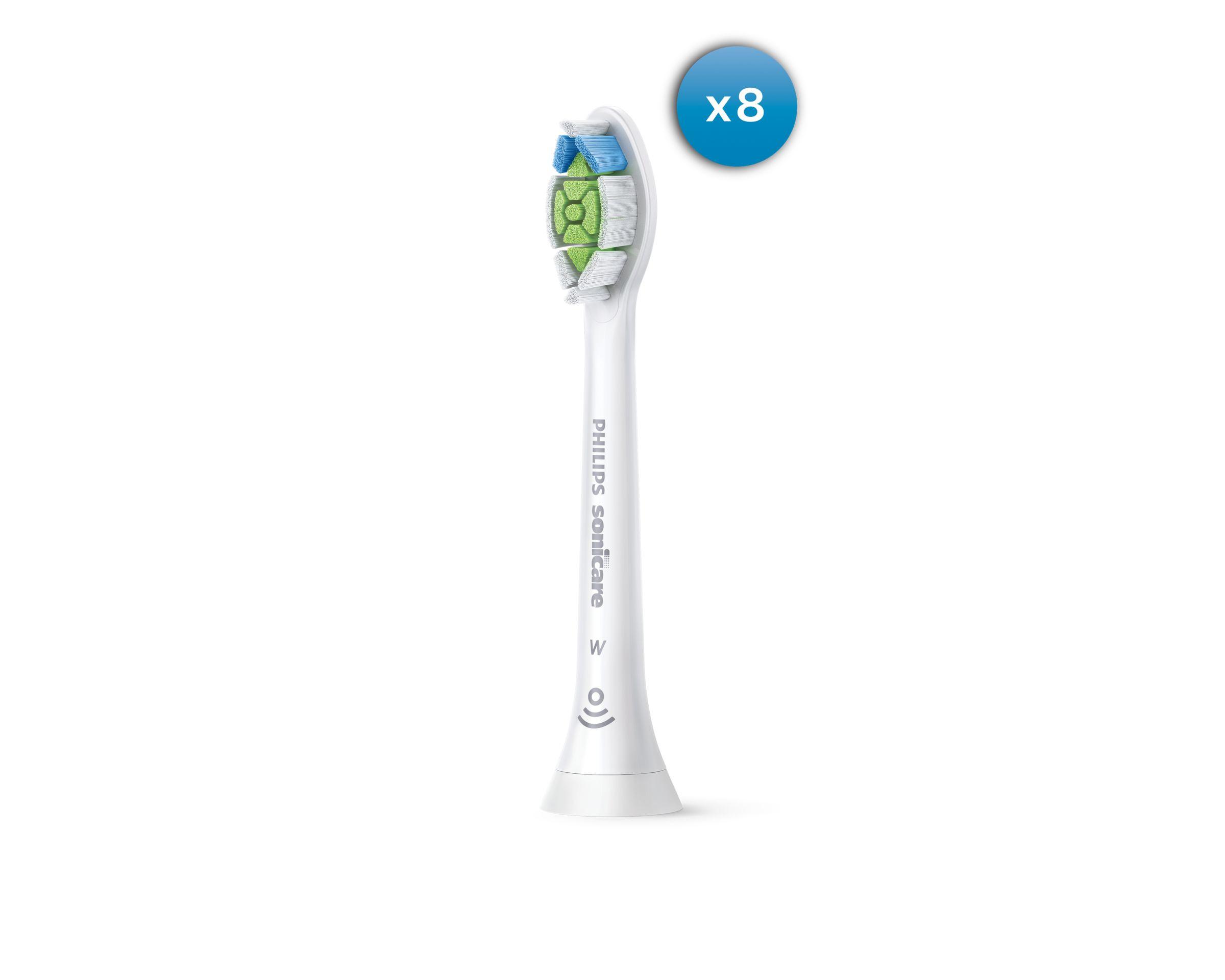 Sonicare W2 Optimal White Standard-Bürstenköpfe weiß (8 Stück) HX6068/12