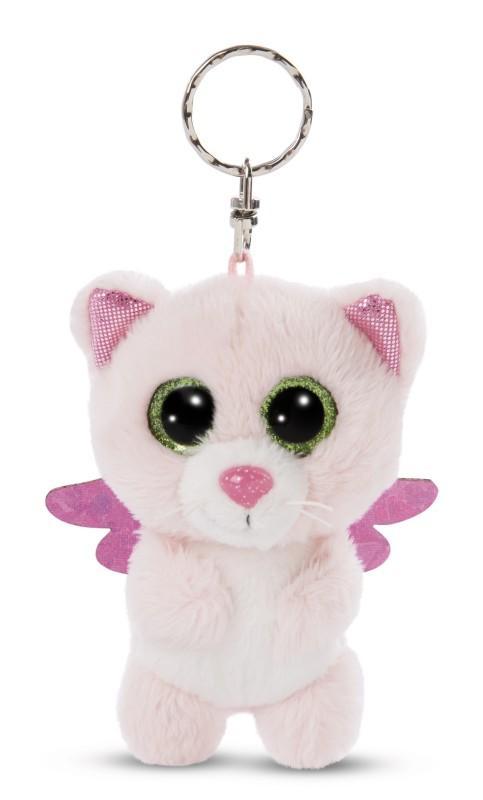 Schlüsselanhänger GLUBSCHIS Guardian Angel Katze Glowy Malli 9cm Kuscheltier