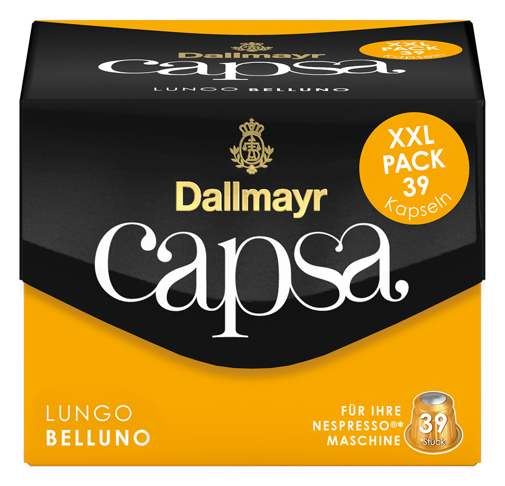 Capsa Lungo Belluno XXL Kaffeekapseln