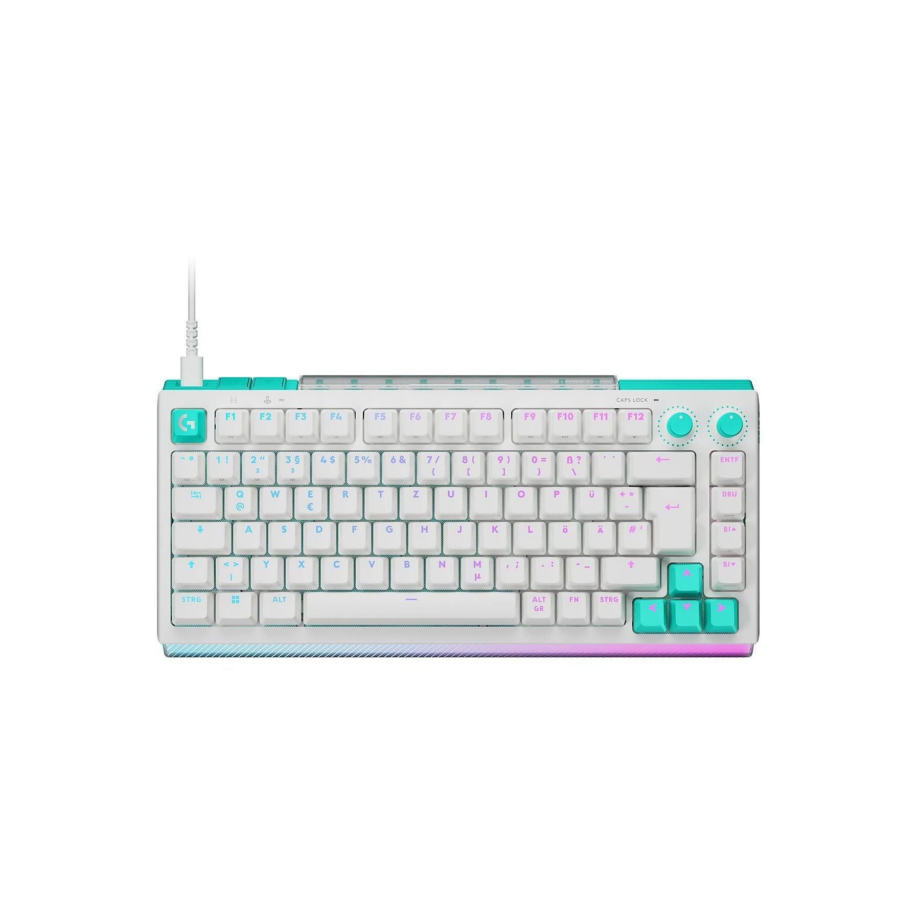 G512 X 75, Weiß Gaming-Tastatur