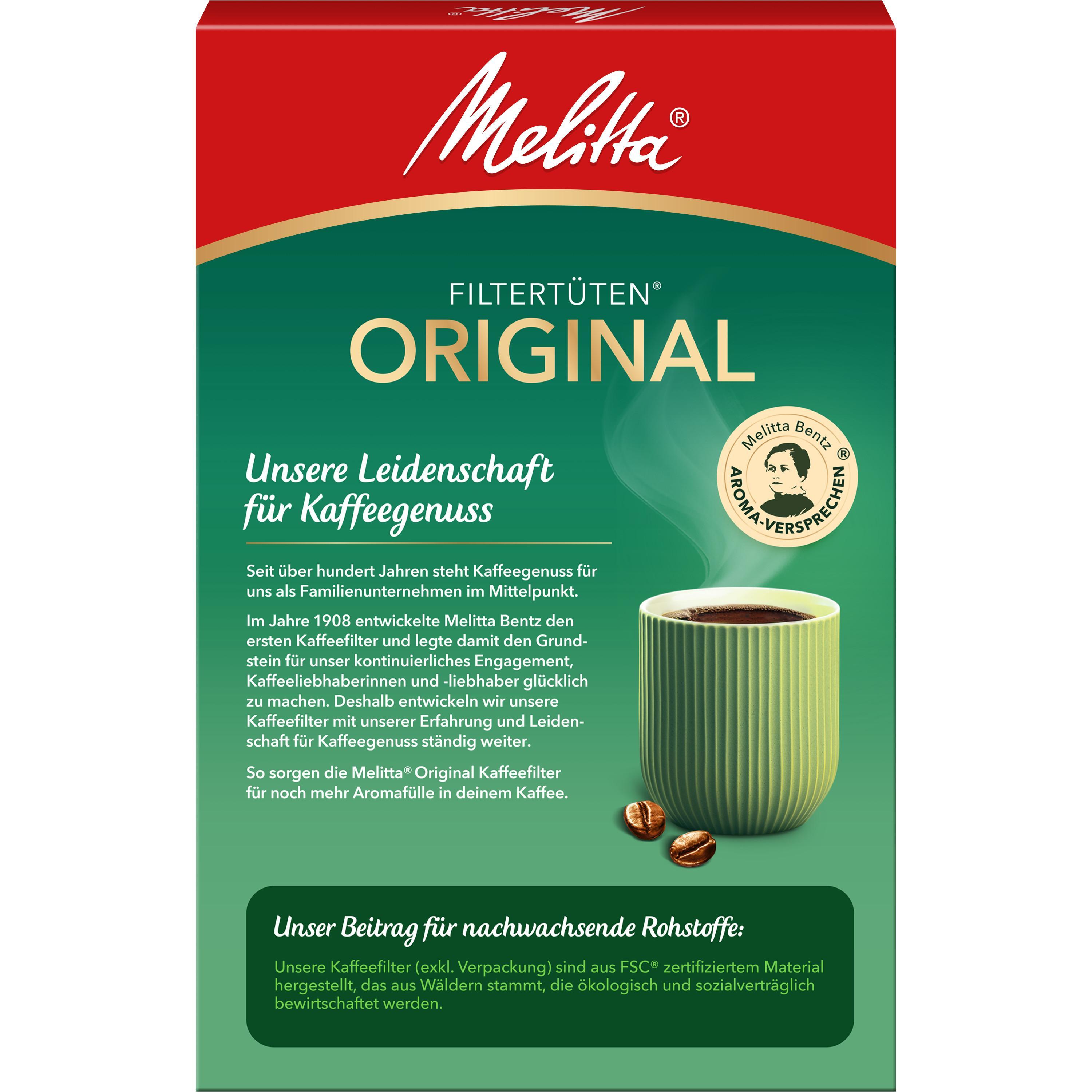 1x4/80 naturbraun Filtertüten
