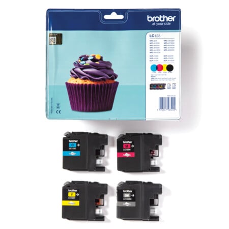 LC-123 Value Pack C/M/Y/BK Tintenpatrone