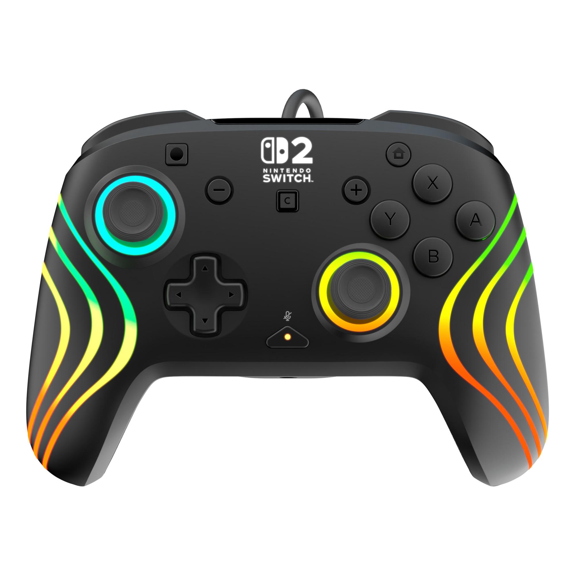 Afterglow Wave Controller für Nintendo Switch 2, Schwarz