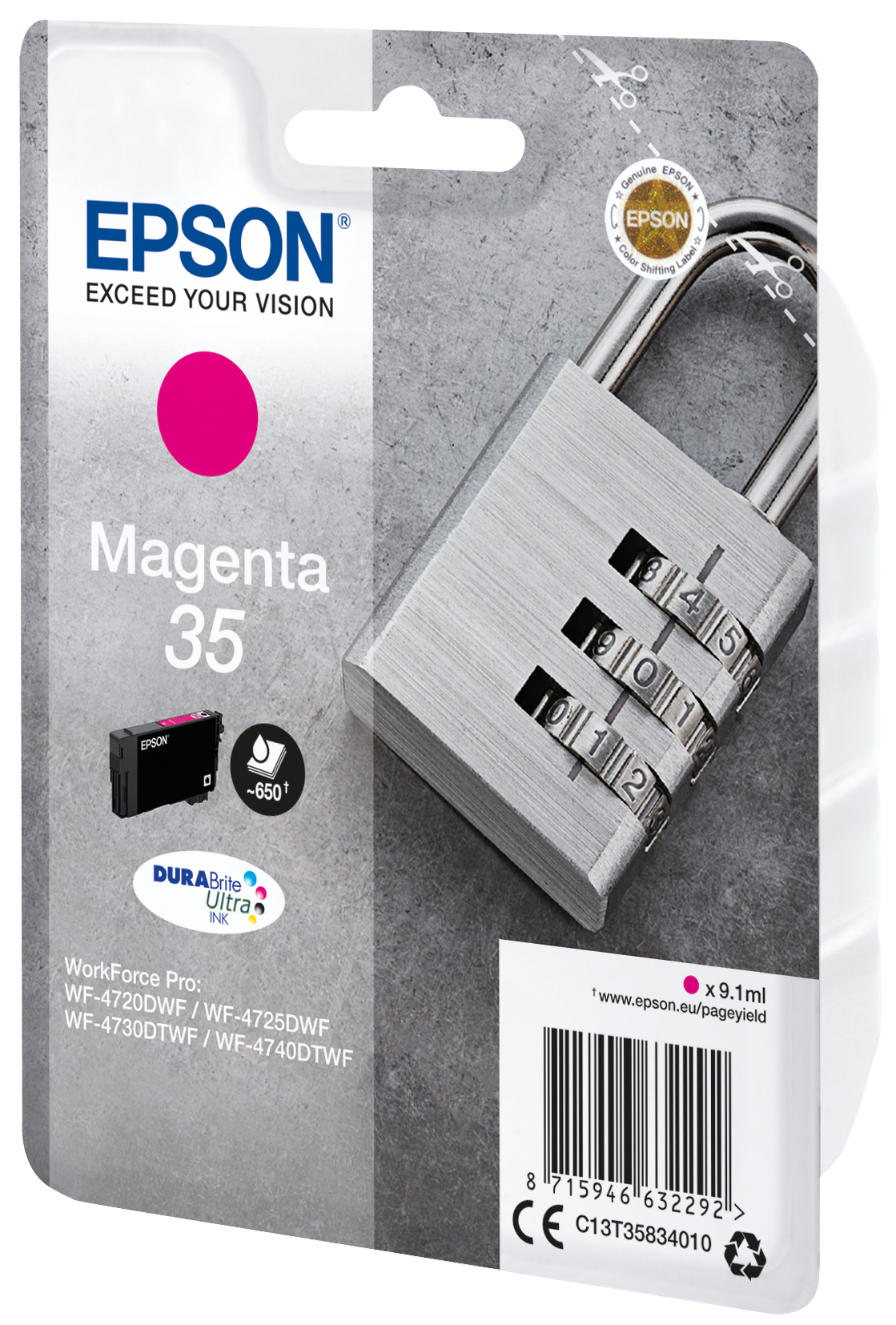 C13T35834010 Schloss magenta Druckerpatrone