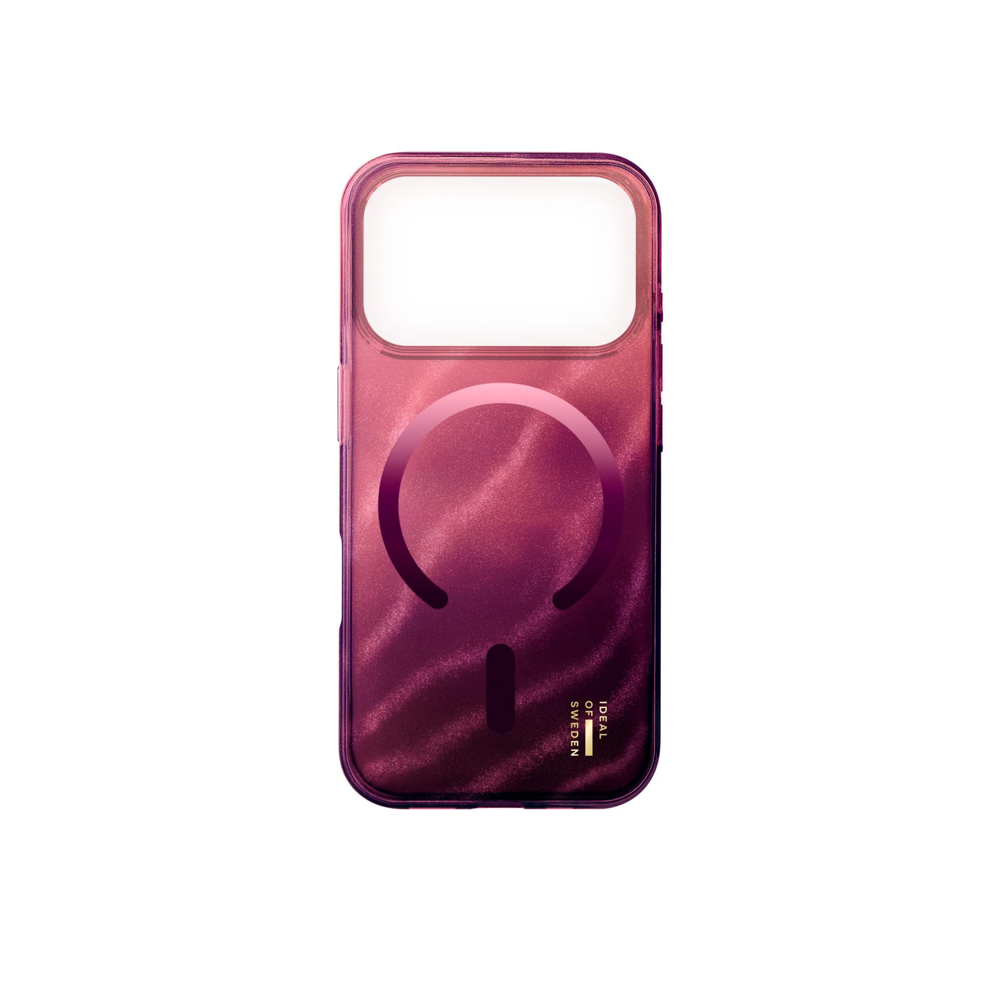 Clear Case MagSafe iPhone 17 Pro Max Cherry Lacquer Handyhülle