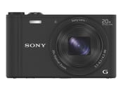 Cyber-shot DSC-WX350 schwarz Digitalkamera DSC-WX 350 B inkl. Xlayer Powerbank 5200 und microSDHC-Karte (16GB)