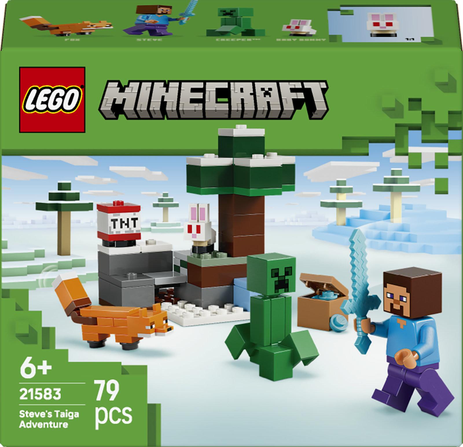 Steves Abenteuer in der Taiga Lego-Set