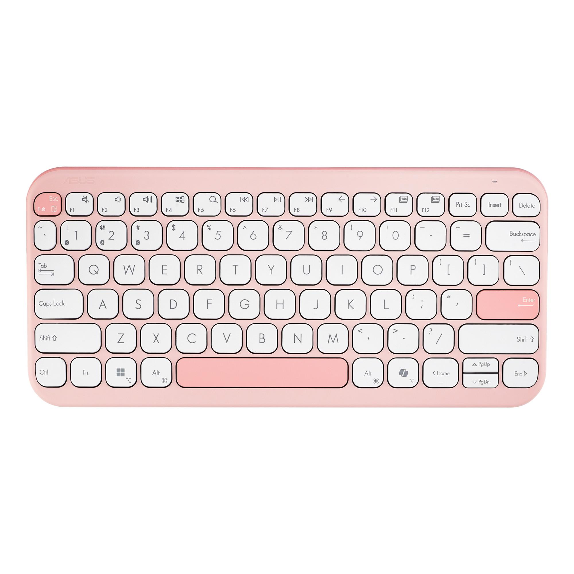 Marshmallow Tastatur KW100, Pink