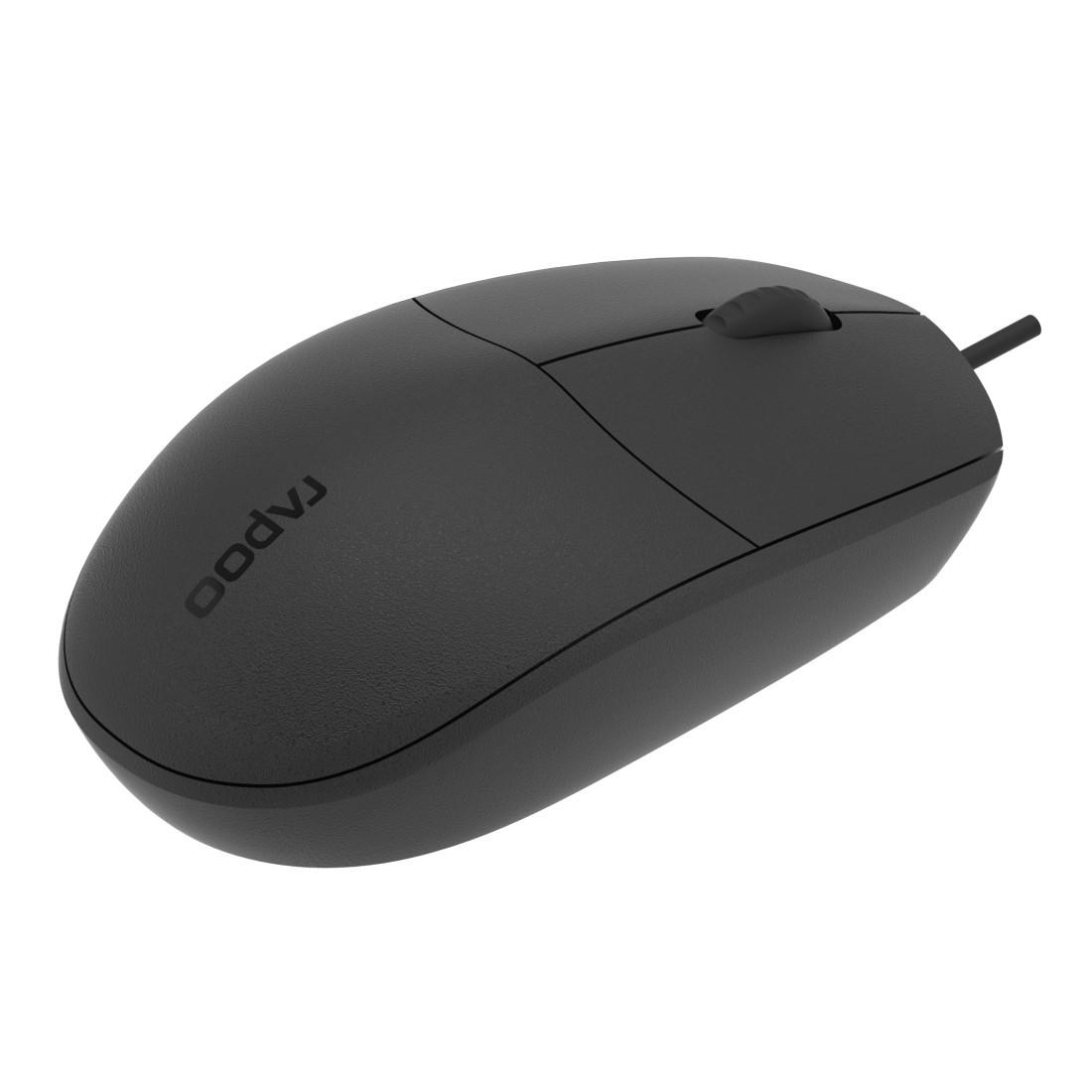 Optische Maus "N100", Schwarz (00186853)