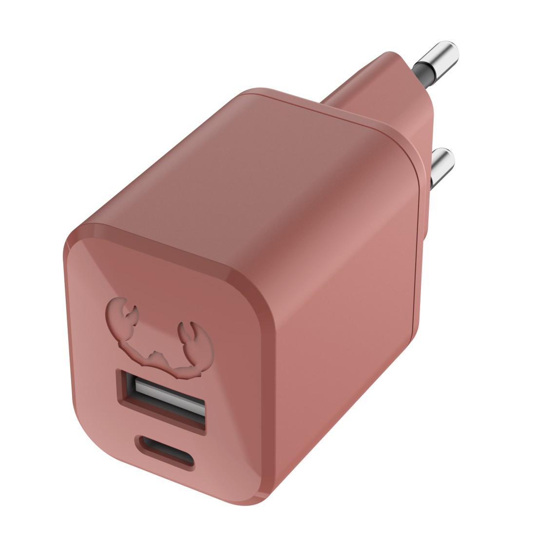 Mini-Charger USB-C und USB-A, PD 30 W, Safari Red (00220322)