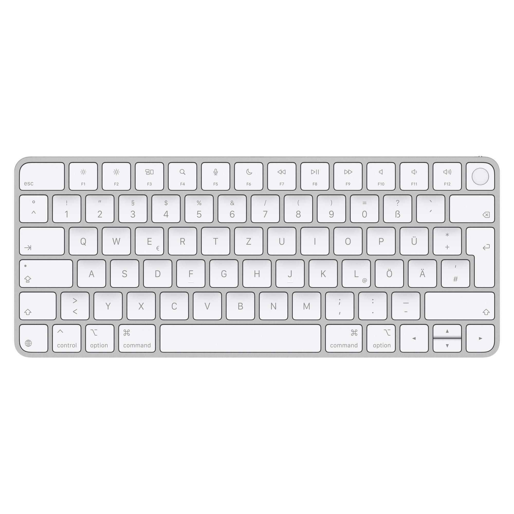 Magic Keyboard mit Touch ID für Mac Modelle mit Apple Chip – Deutsch Tastatur
