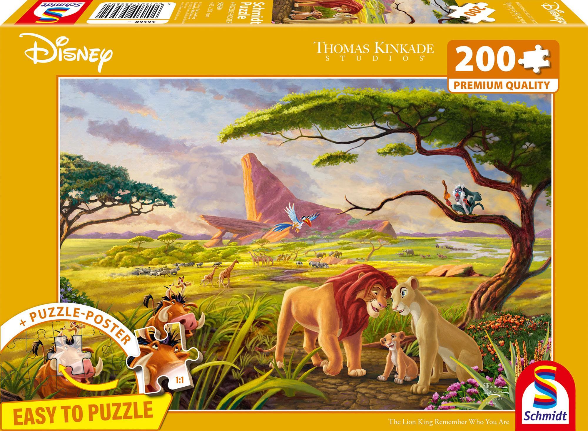 Disney, The Lion KIng, Remember who you are Puzzle