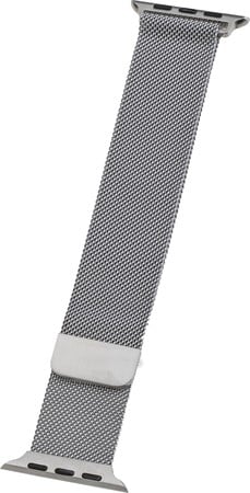 Watch Band für Apple Watch 44mm (Series 4)/ 42mm (Series 1/ 2/ 3) Milanaise Silver