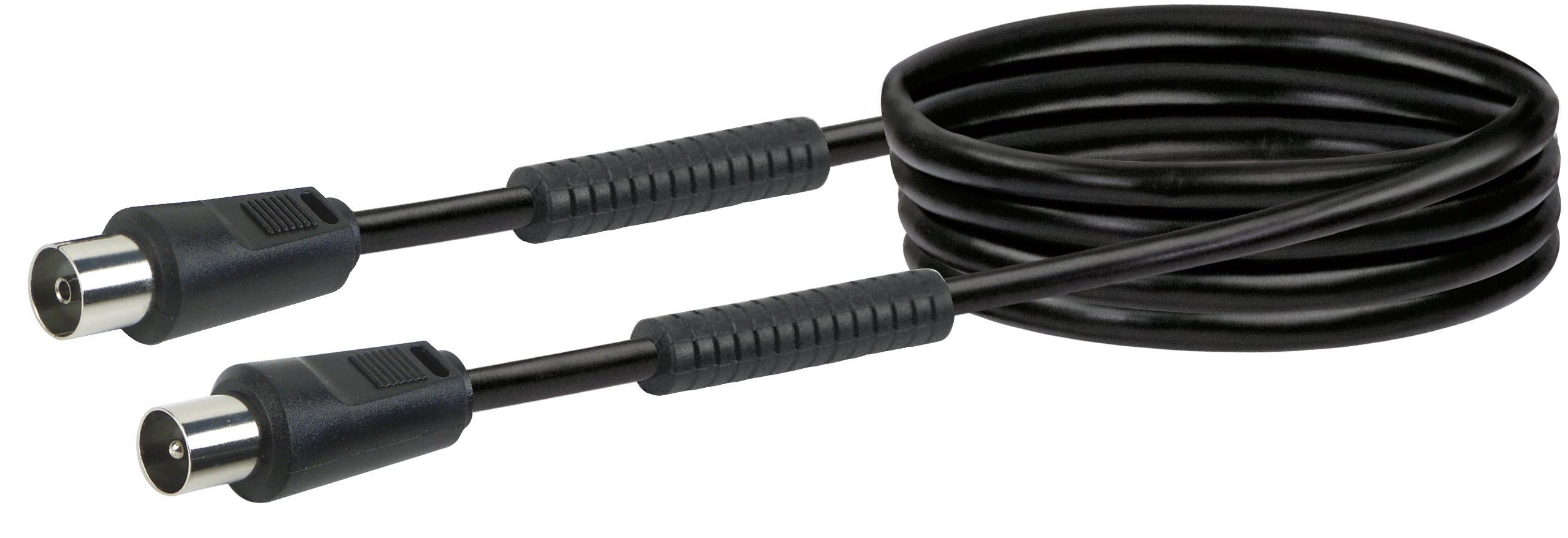 Antennen Anschlusskabel (90 dB) KVKF15 - IEC Stecker > IEC Buchse, 1,5m