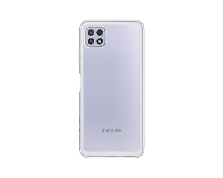 EF-QA226 Soft Clear Cover Galaxy A22 5G, transparent Handyhülle
