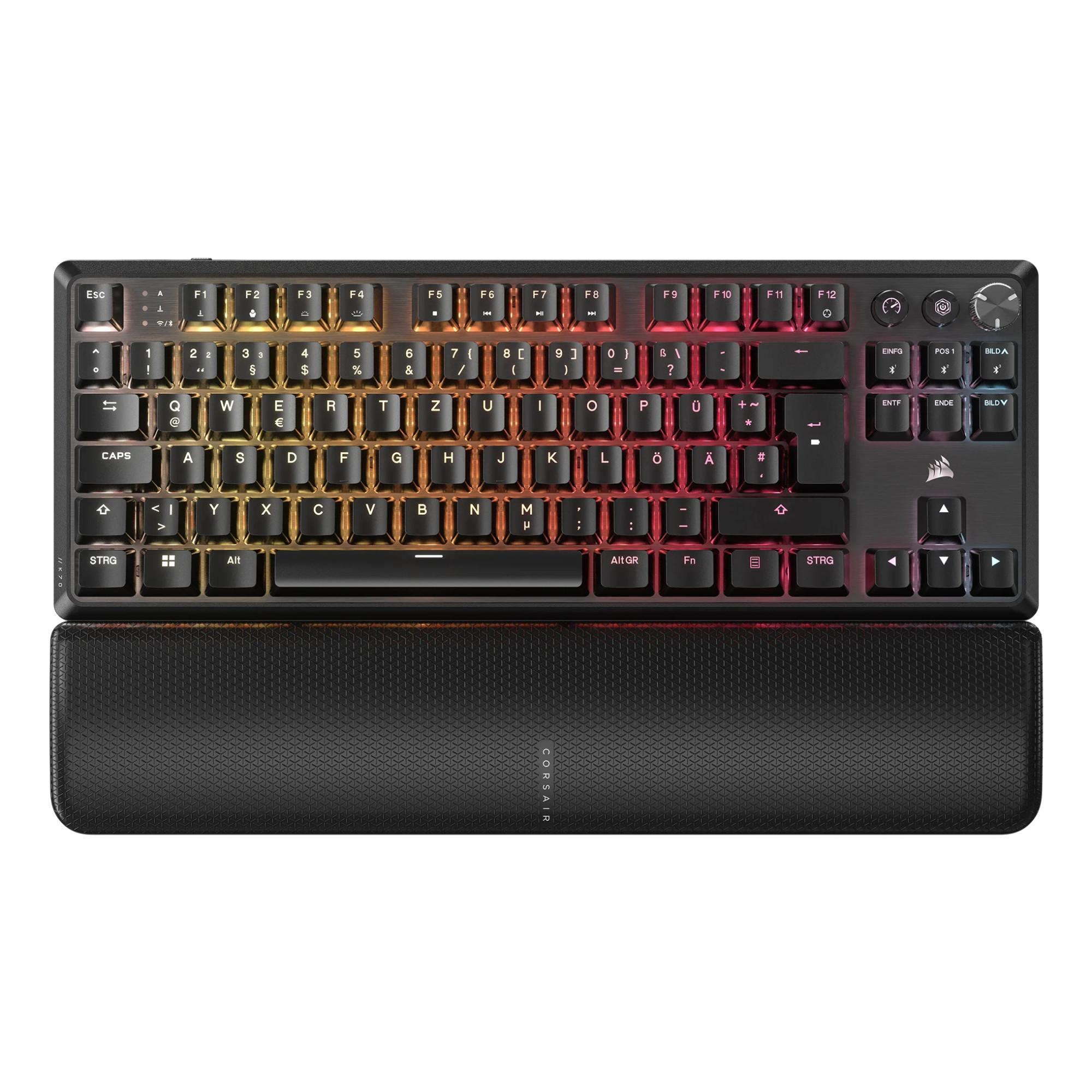 K70 CORE TKL WIRELESS RGB Schwarz Gaming-Tastatur