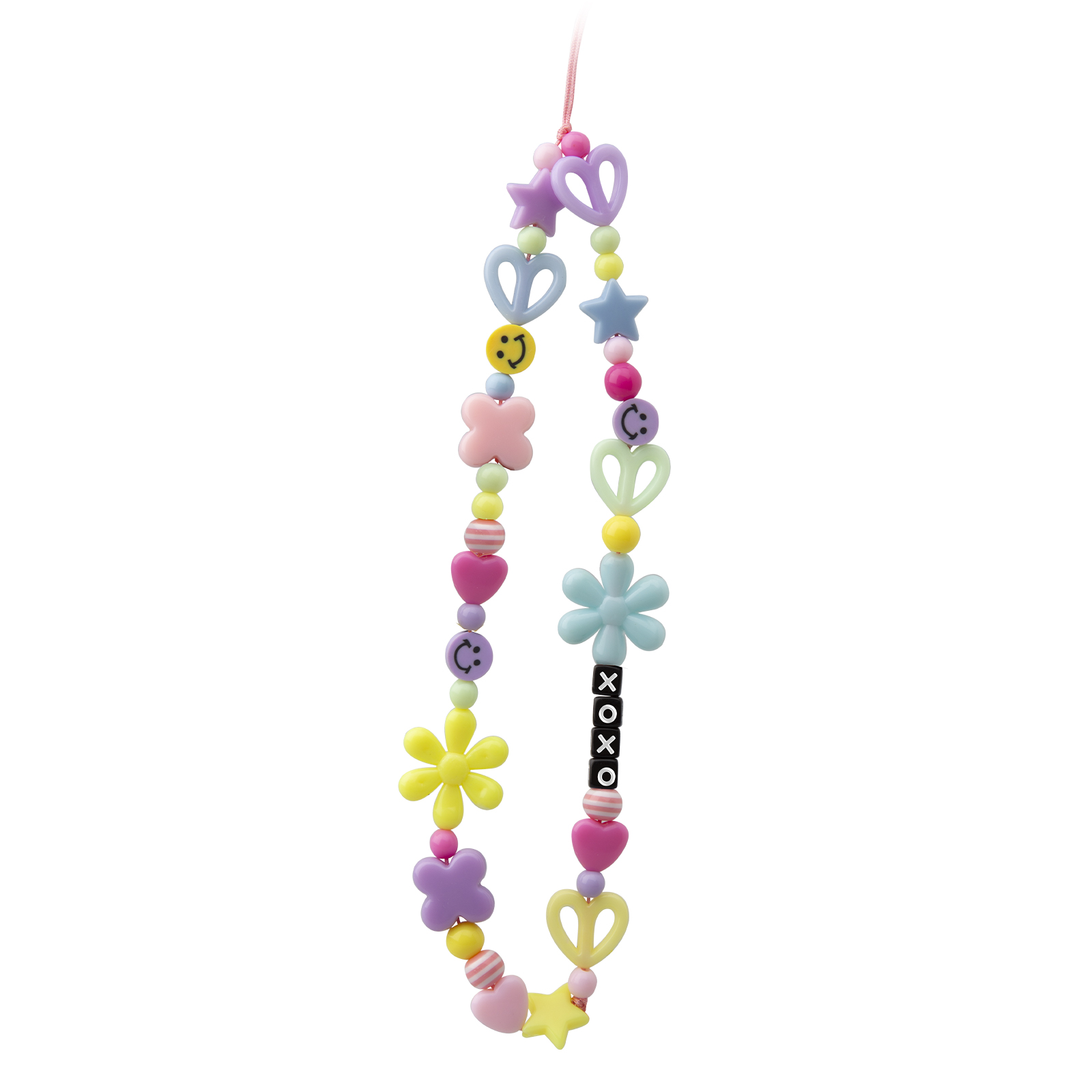 Beads - Smartphone-Perlen-Handgelenk-Anhänger, XOXO