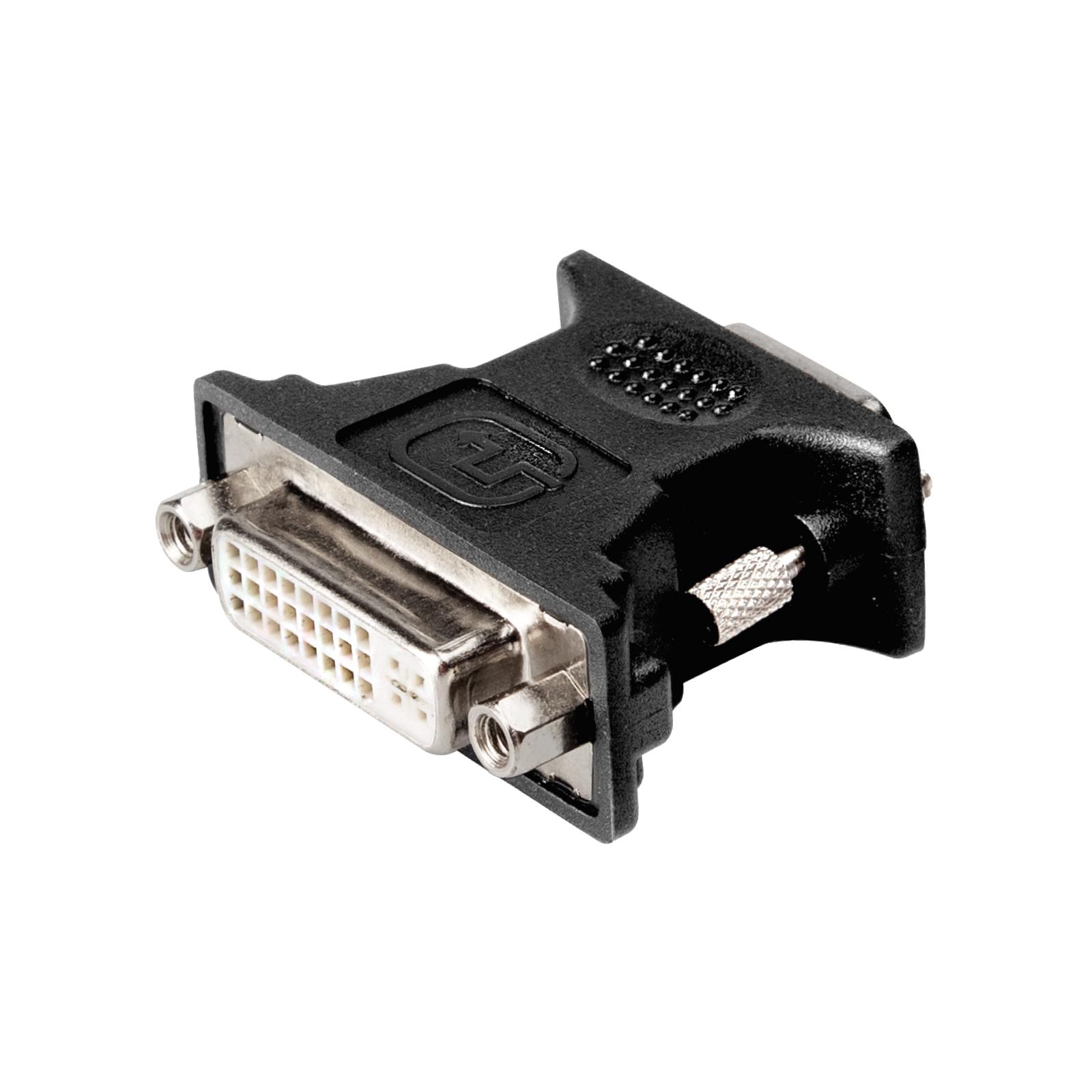 DVI-I/VGA-Adapter Buchse-Stecker kompatibel mit Monitoren und Projektoren