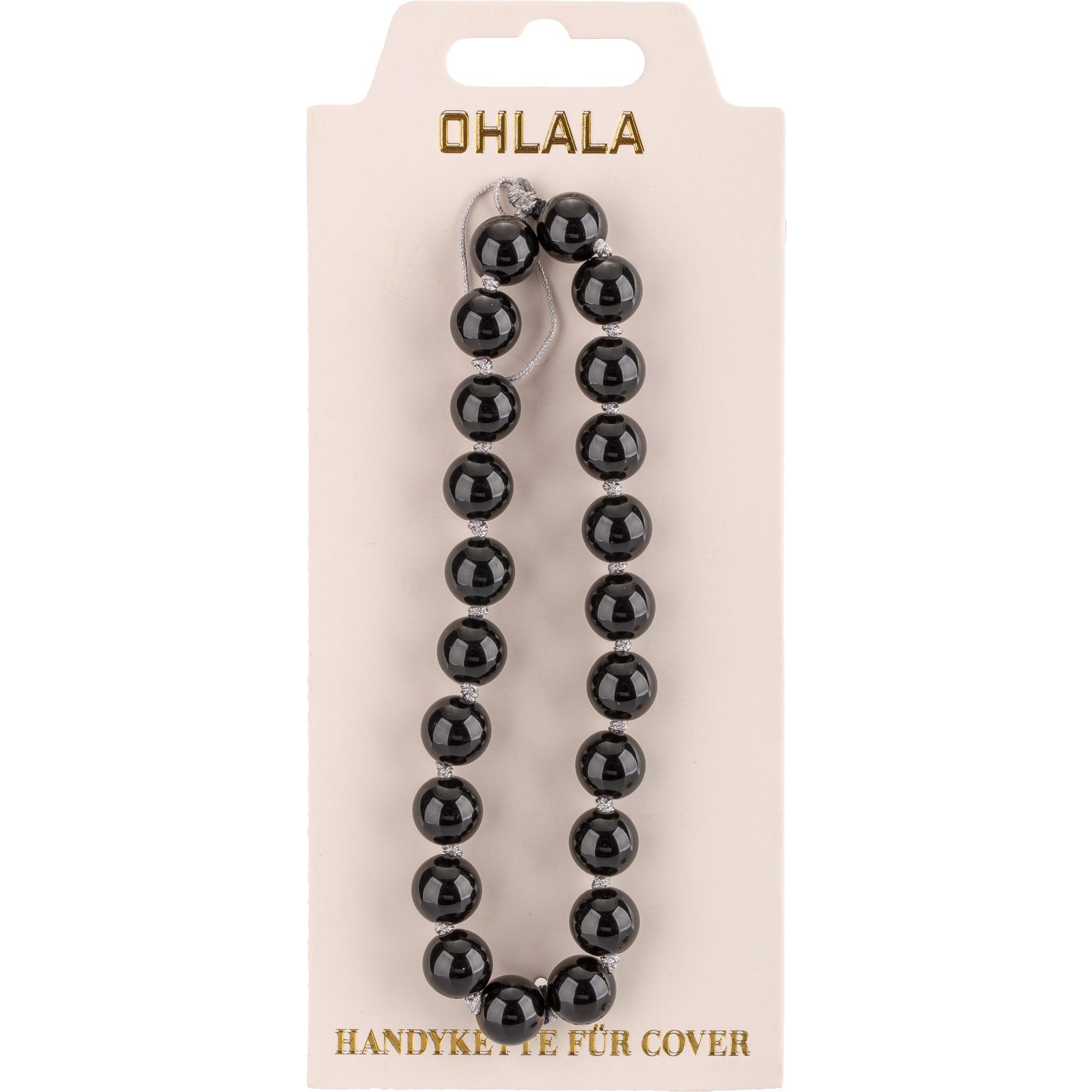 Handykette Black Pearls mit Strap Handyhülle