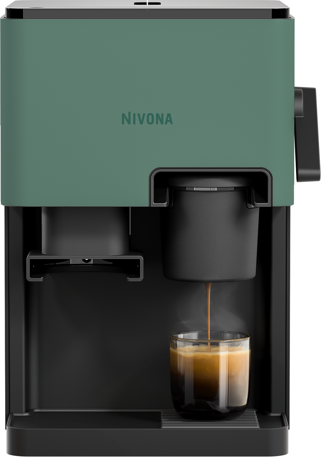 CUBE Grasgrün Kaffeevollautomat