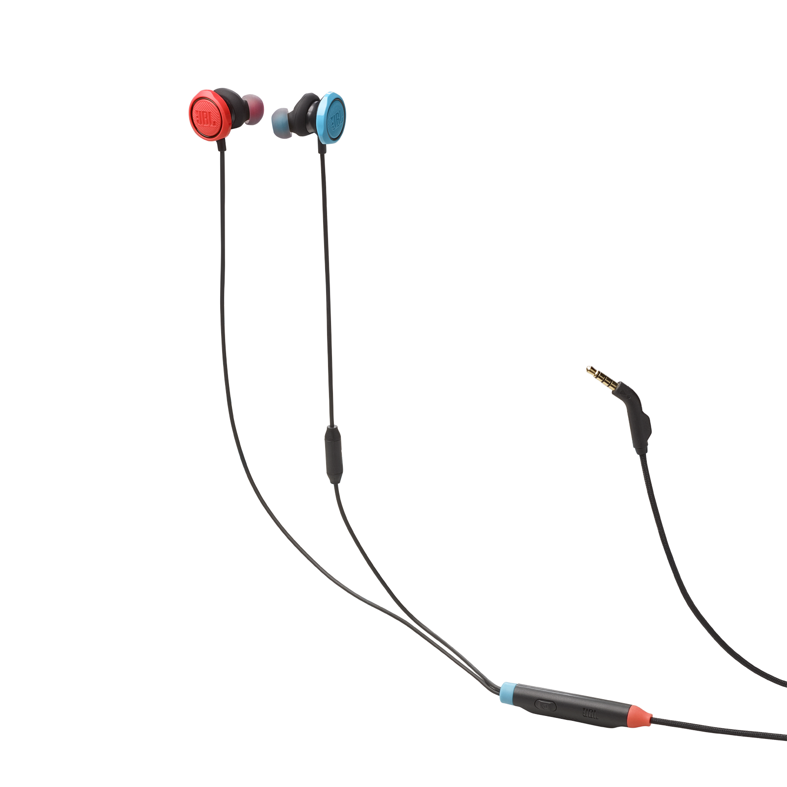 Quantum 50 N Gaming-In-Ears, Rot/Blau