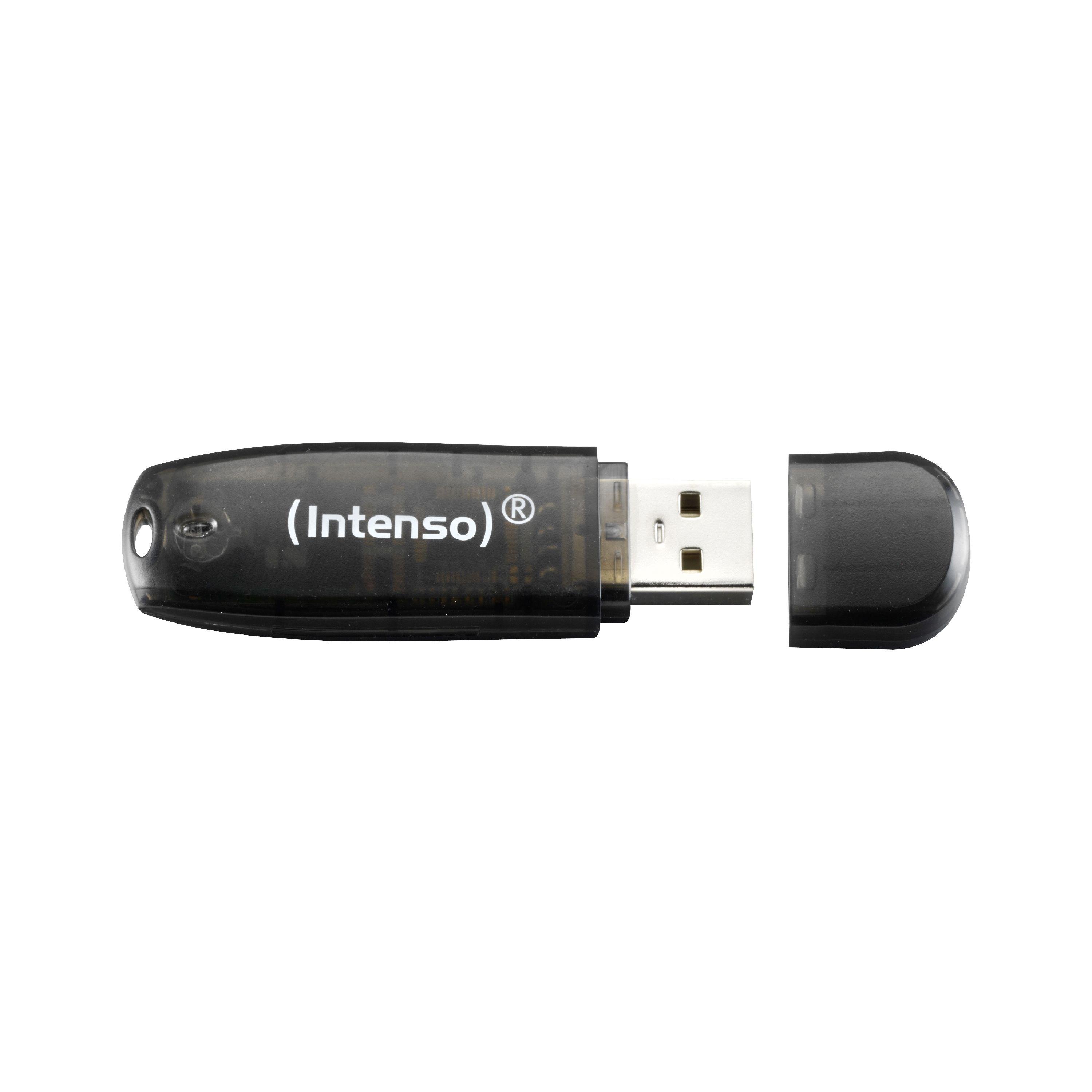 Rainbow Line 16 GB Schwarz USB 2.0 USB-Stick