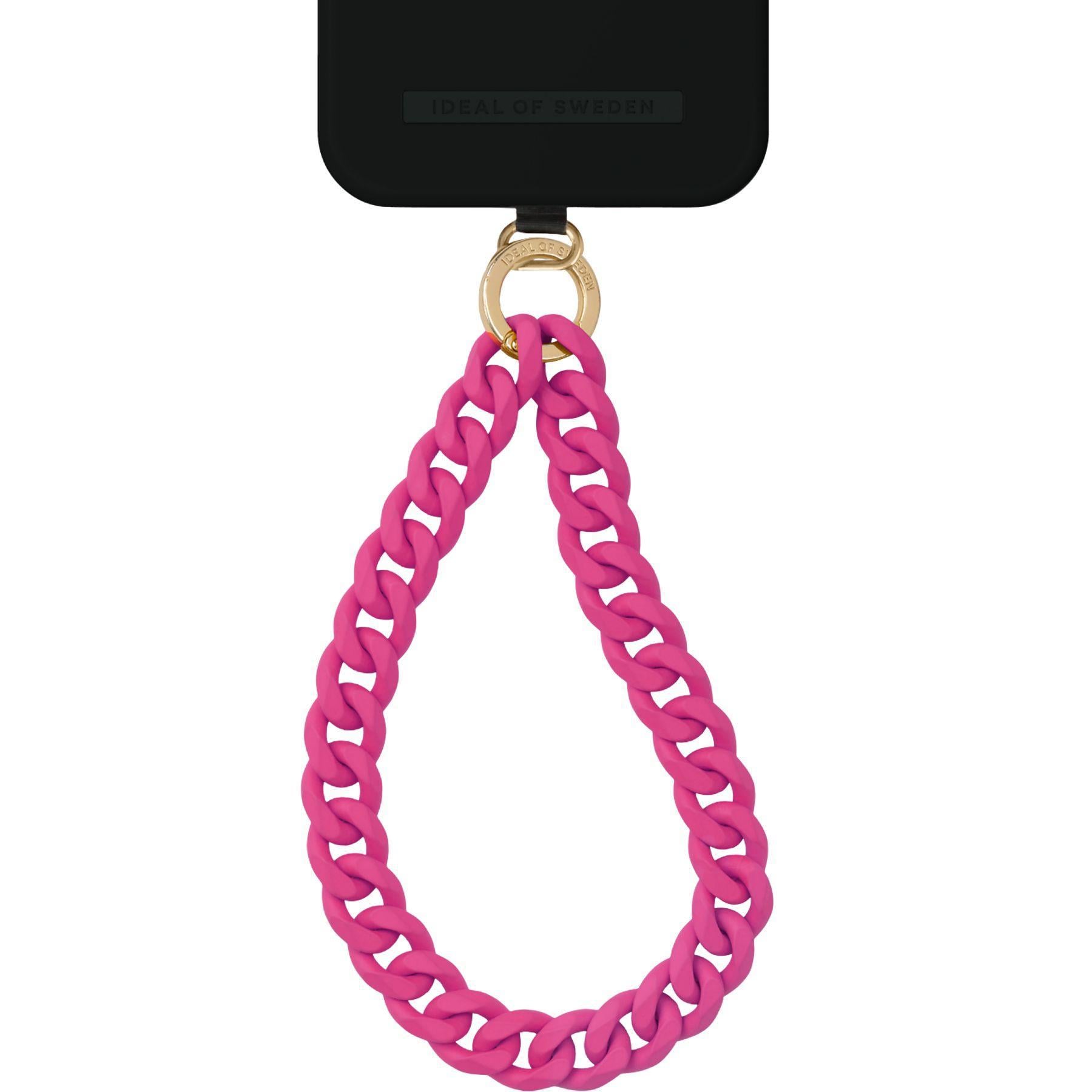 Chain Wristlet Strap Hyper Pink