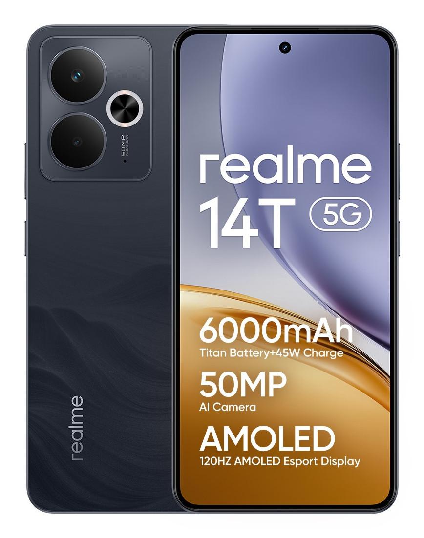 14T 5G 8GB+256GB Obsidian Black Smartphone