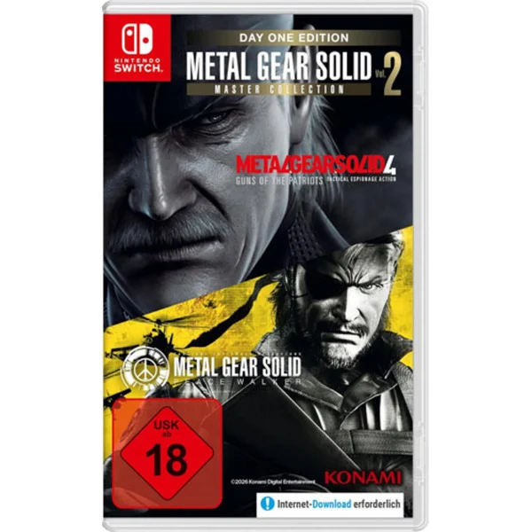 Metal Gear Solid Master Collection 2 (Day One Edition) Nintendo Switch-Spiel