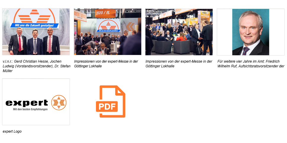 Pressematerial: expert Hauptversammlung 2018