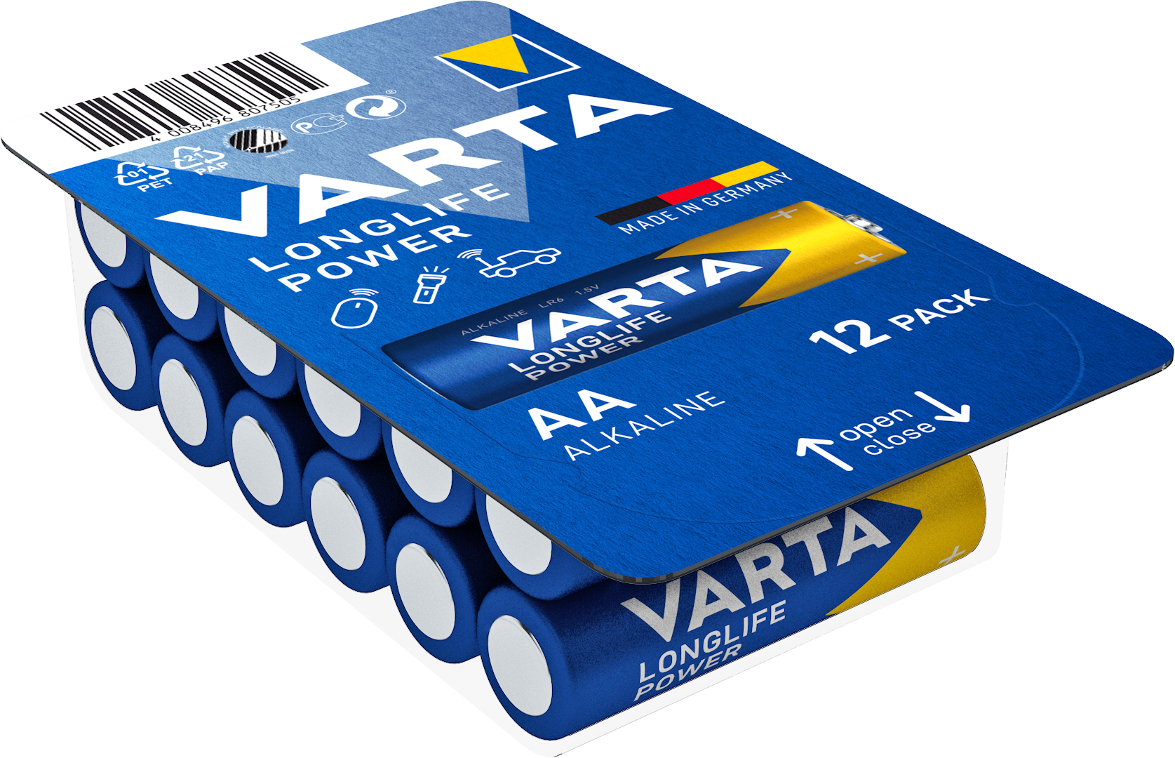 LONGLIFE Power AA 12er Big Box Batterie