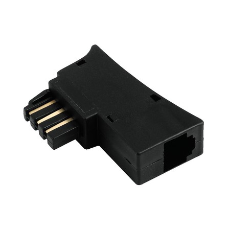 Adapter, TAE-U-Stecker  - Modular-Kupplung 6p6c