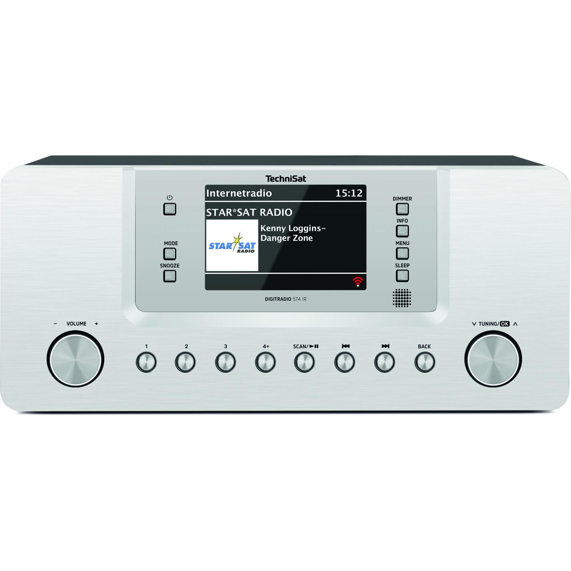 DAB+ Internetradio DIGITRADIO 574 IR silber