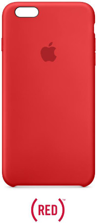 iPhone 6S Plus Silikon Case rot
