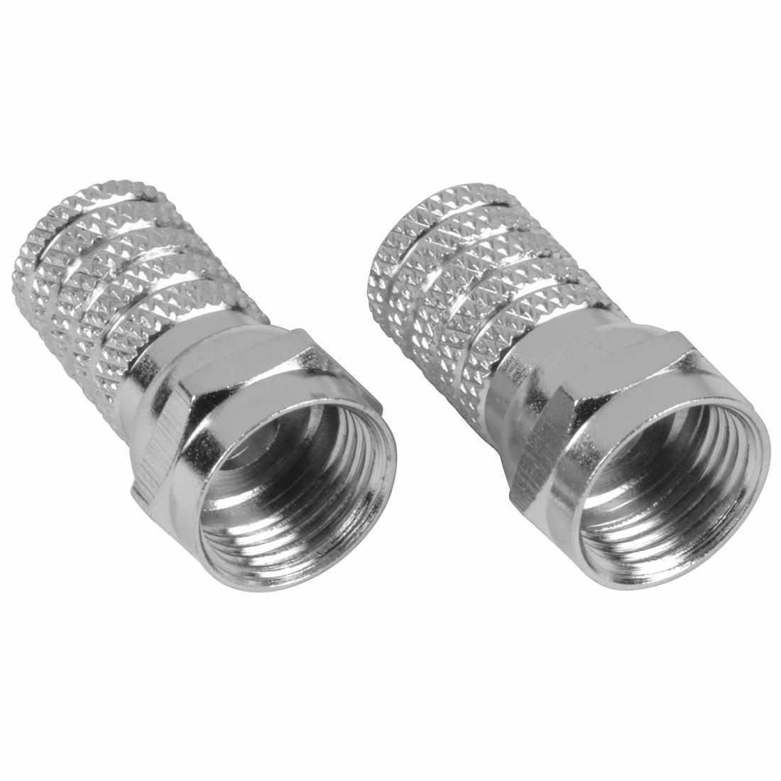 F-Stecker, 5,8 mm, 2 Stück (00179407)