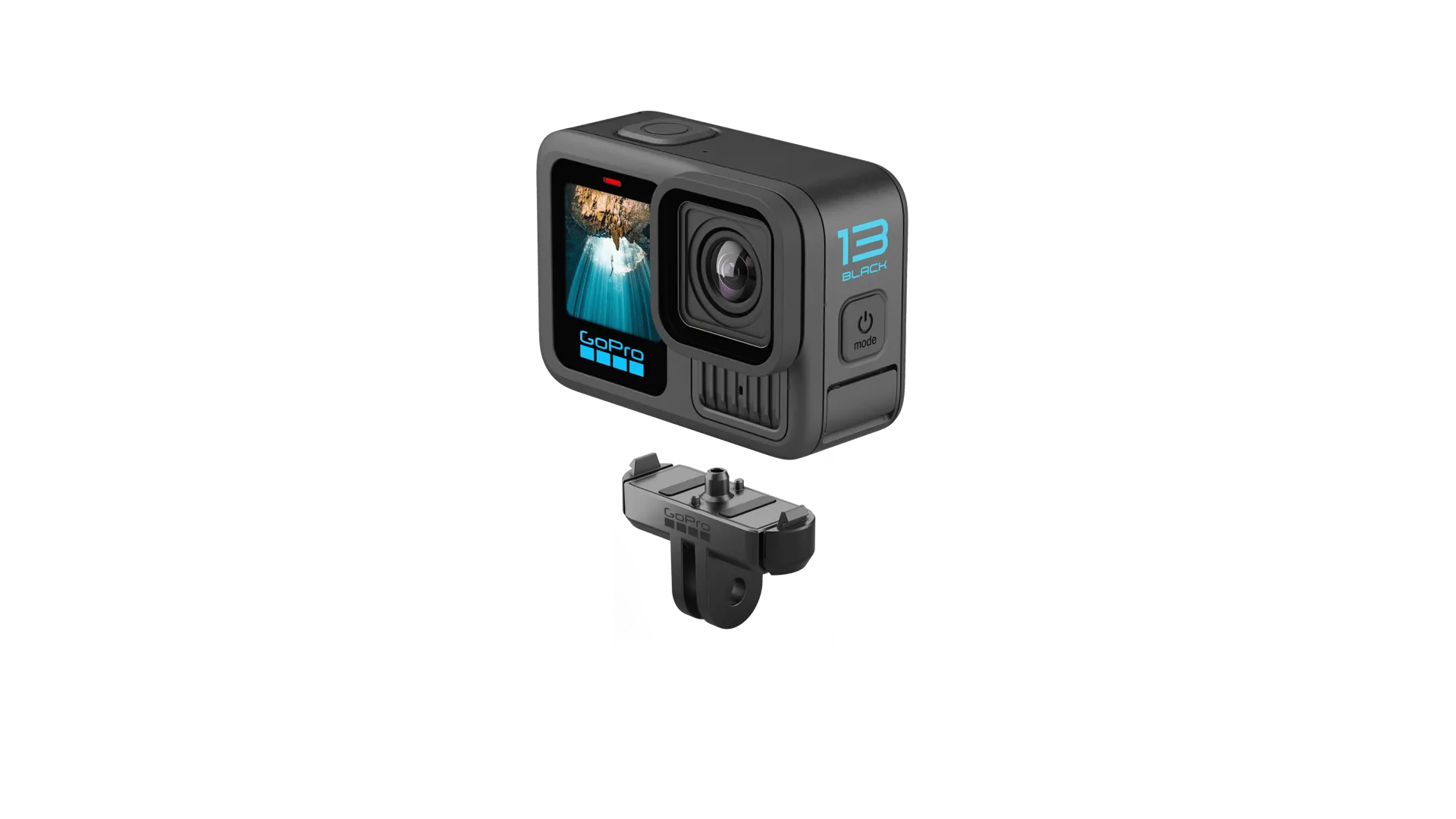 Halterung mit Magnetverriegelung