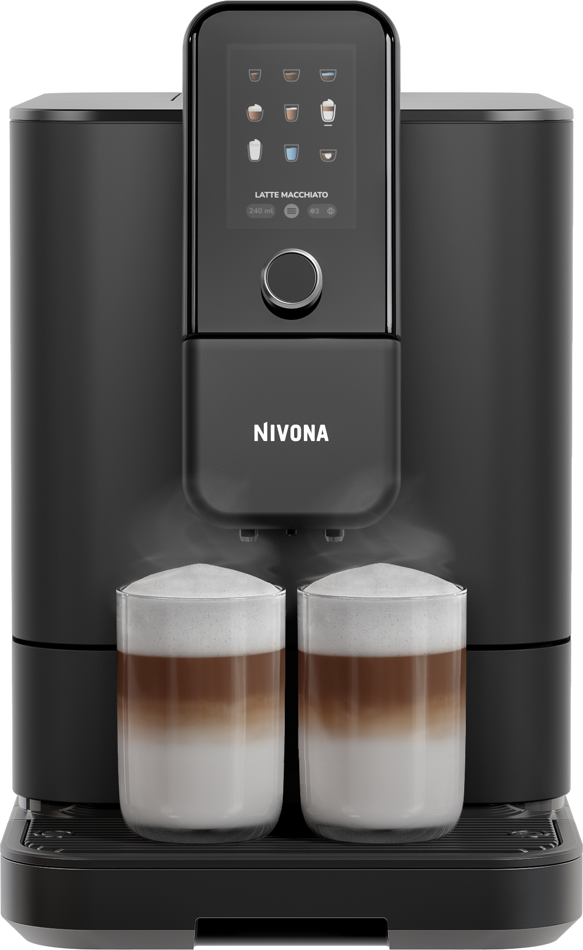 NIVO 8101 Kaffeevollautomat, Schwarz