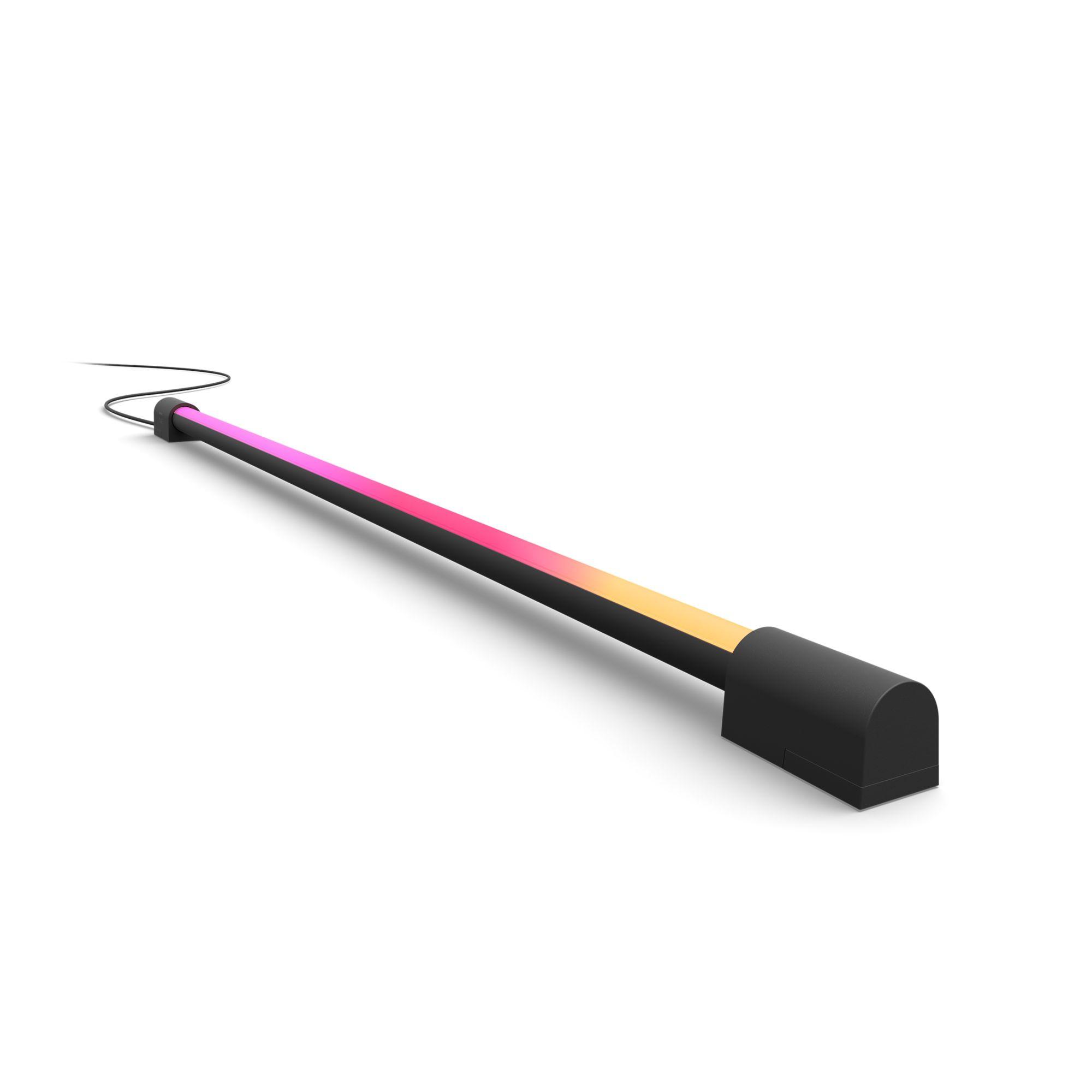 White & Color Ambiance Play Gradient Light Tube kompakt