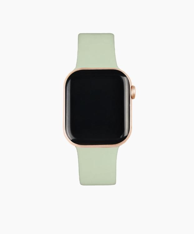 Silicone Watch Band 42/44/45/46/49 S-M Sage Green